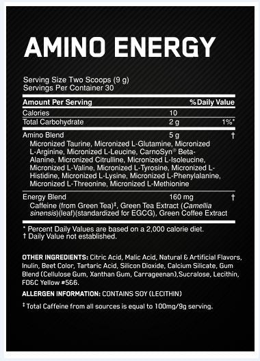 Optimum Nutrition Amin.O Energy