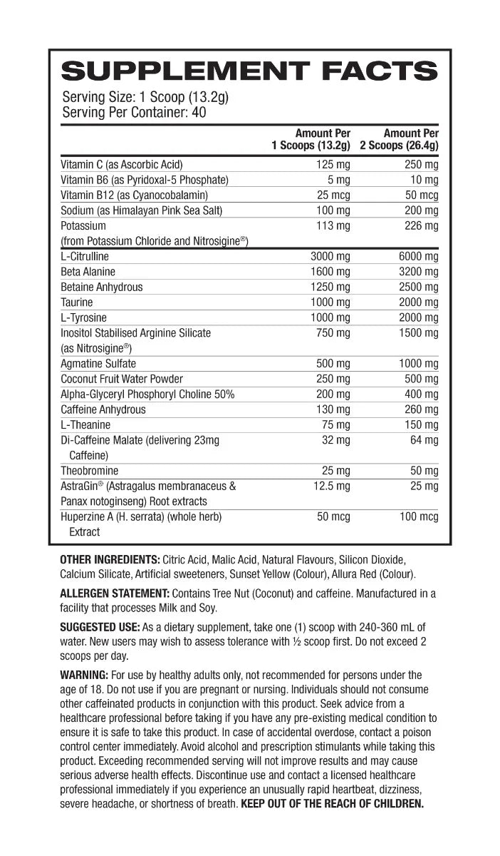 CBUM Thavage Energy Powder