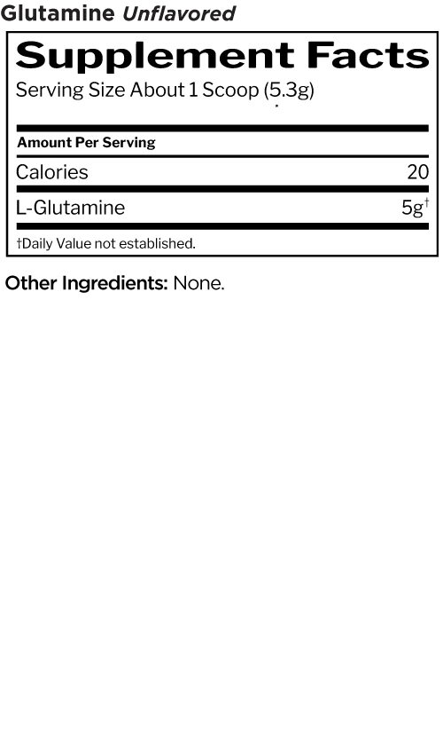 Rule 1 Glutamine