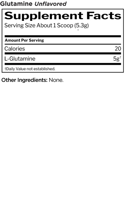 Rule 1 Glutamine