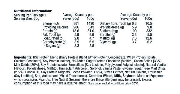 BSC Low Carb Protein Bar